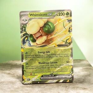Pokemon Whimsicott ex HP230 WHT 005/086